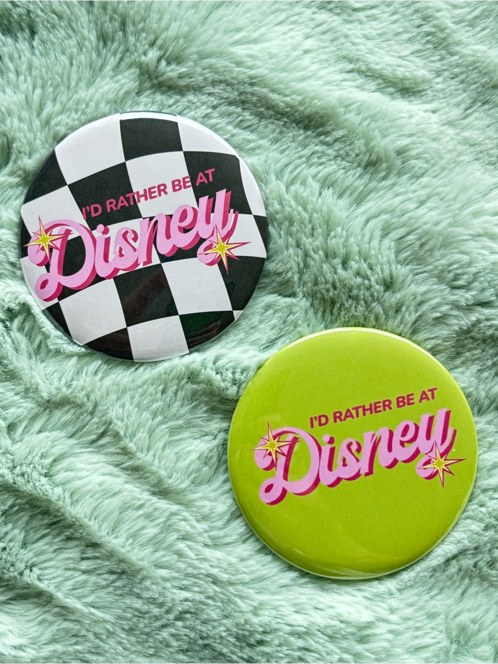 💚I’d Rather Be at Disney Button